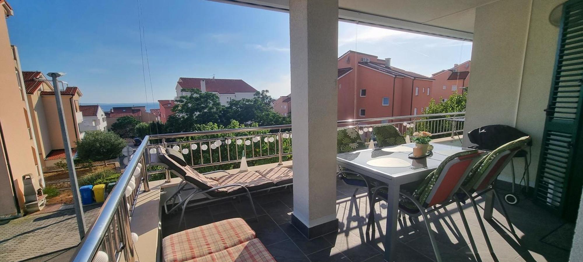 Apartment Zana Novalja Ngoại thất bức ảnh